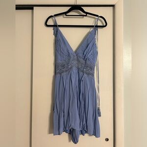 Light blue romper